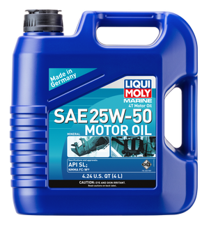 LIQUI MOLY 4L Marine 4T Motor Oil SAE 25W50