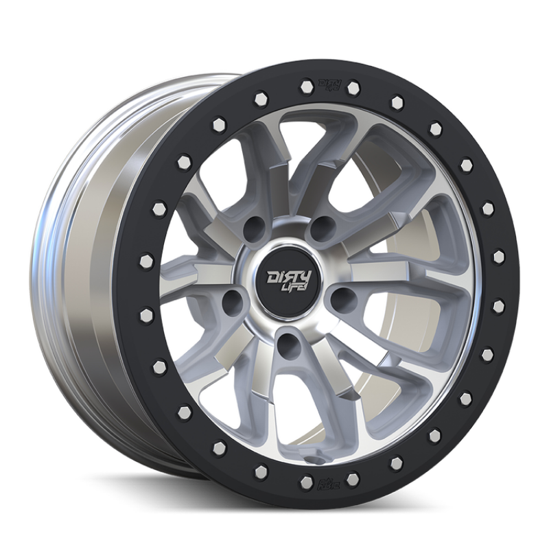 Dirty Life 9303 DT-1 17x9 / 5x127 BP / -12mm Offset / 78.1mm Hub Machined Wheel