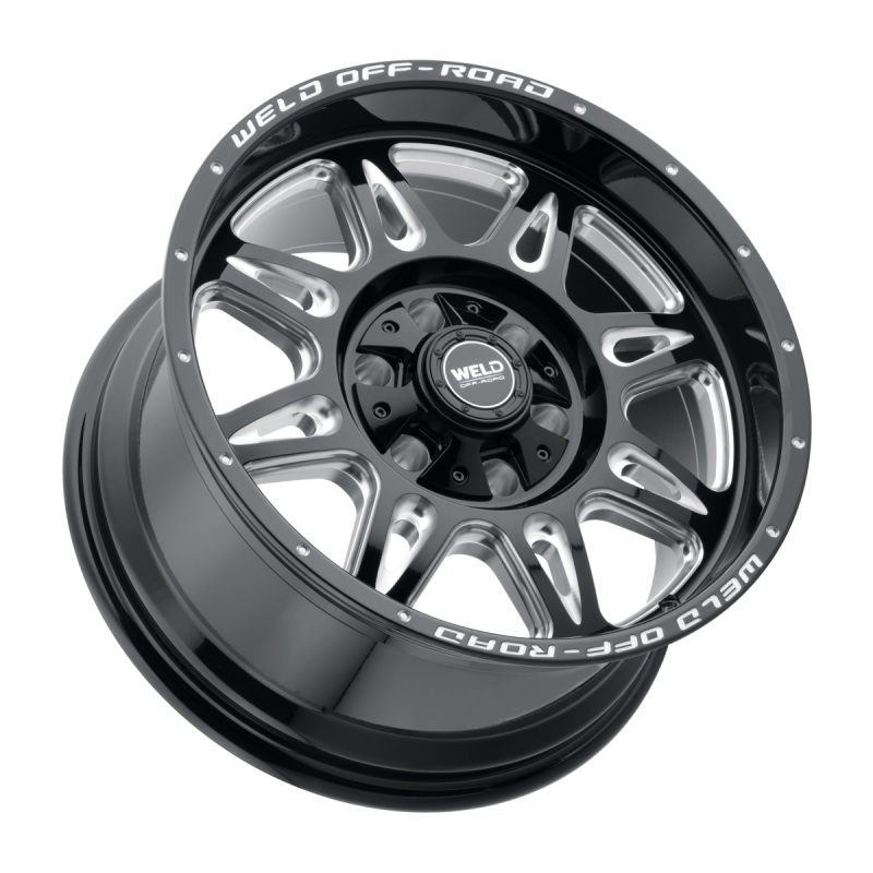 Weld Cheyenne 22x14 / 6x135 / 4.75 BS / 106.1 HB - Gloss Black Milled - Non-BL Wheel