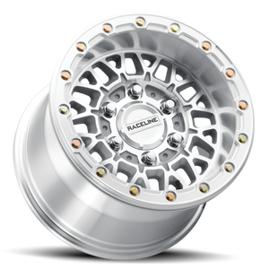 Raceline A15 Omega 15x10in / 6x139.7 BP / 25mm Offset / 78.1mm Bore - Machined