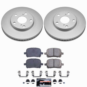 Power Stop 97-01 Lexus ES300 Front Z23 Coated Brake Kit