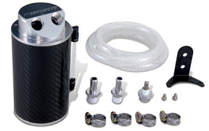 Mishimoto 2015+ Ford Mustang EcoBoost Baffled Oil Catch Can Kit - Black