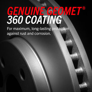 Power Stop 90-00 Honda Civic Front Evolution Geomet Coated Rotor