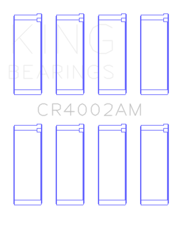 King Ford/Kia/Mazda DOHC 16 Valve/SOHC 16 Valve/SOHC 8 Valve (Size +1.5) Rod Bearing Set