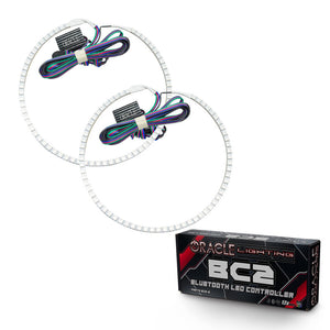 Oracle Ford Mustang 13-14 Halo Kit - HID (Projector) Style - ColorSHIFT w/ BC1 Controller