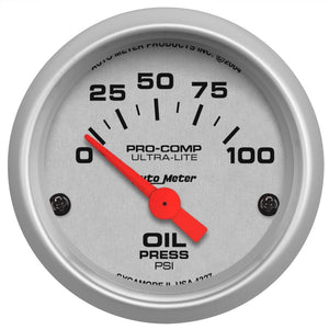 Autometer Ultra-Lite 70-74 E-Body/Cuda/Challenger Dash Kit 6pc Tach / MPH / Fuel / Oil / WTMP / Volt
