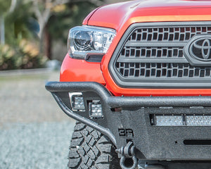 Body Armor 4x4 2016+ Toyota Tacoma Desert Series Front Winch Bumper