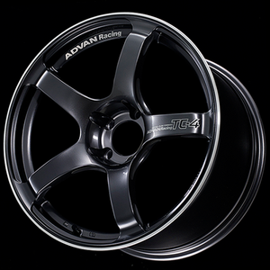 Advan TC4 18x8 +47 5x100 Racing Gun Metallic and Ring Wheel