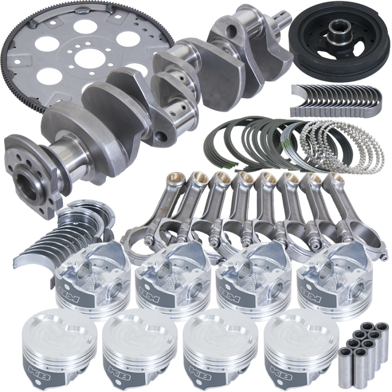 Eagle Chevy 400 3.750in Crank 5.700in I-Beam Rods -30cc 4.155in Pistons Balanced Assembly