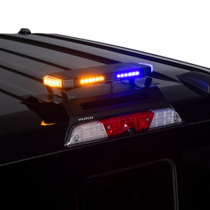 Putco 16in Universal Light Bar LED Tri-Hornet - Amber/White/Blue Single