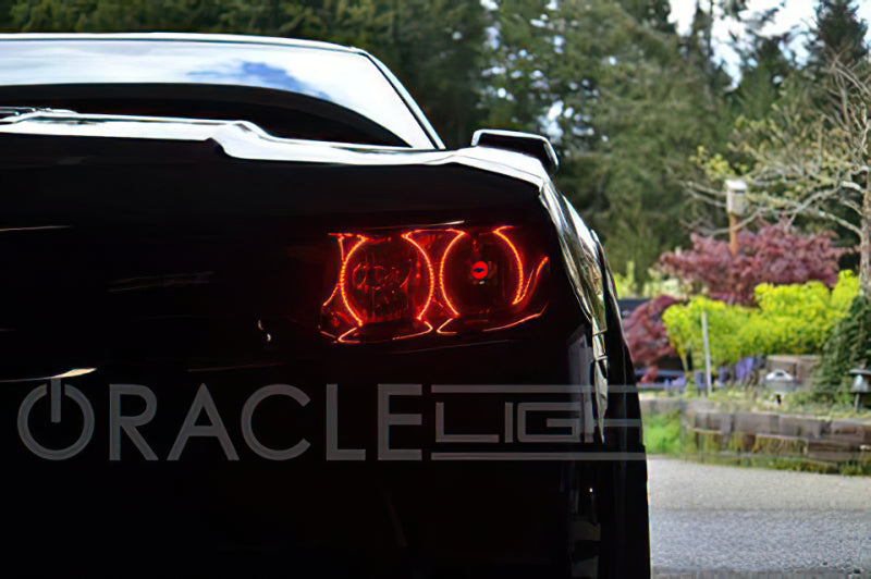 Oracle Chevy Camaro Non-RS 14-15 Dual Halo Kit Round Style - ColorSHIFT w/ BC1 Controller