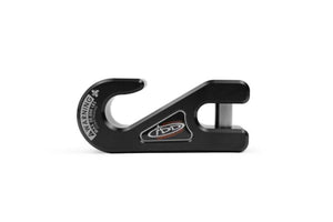 Addictive Desert Designs 1-5/16in Winch Fairlead Plate w/ Recessed Round End Hook - Black