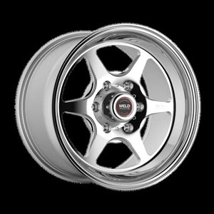 Weld S79 HD S79 17x9.5in / 6x135 BP / 6.2in BS Polished Center - Polished Shell Wheel