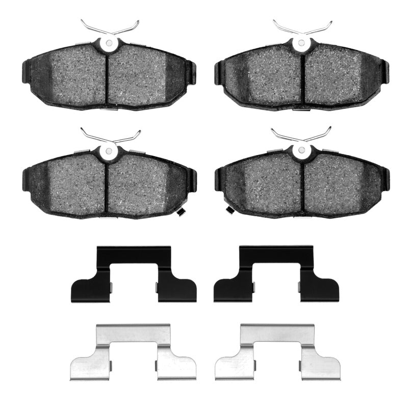 R1 12-14 Ford Mustang Rear Ceramic Pads & Hardware Kit