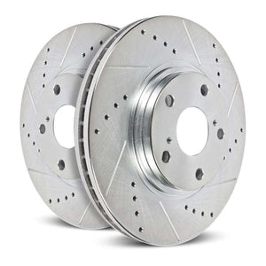 Power Stop 2023 Chevrolet Colorado Front Drilled & Slotted Rotor (Pair)