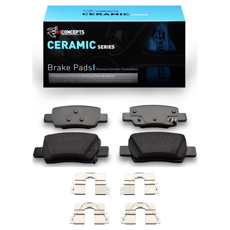 R1 21-25 Kia SELTOS (USA/Canada) Rear Ceramic Pads & Hardware Kit