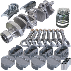 Eagle Chevy LT1350 1Pc 3.750in Crank 6.000in I-Beam Rods -5cc 4.040in Pistons Rotating Assembly