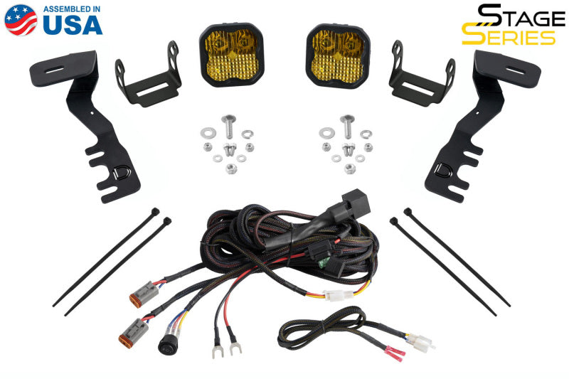 Diode Dynamics 2024+ Toyota Tacoma Stage Series Ditch Light Bracket Kit