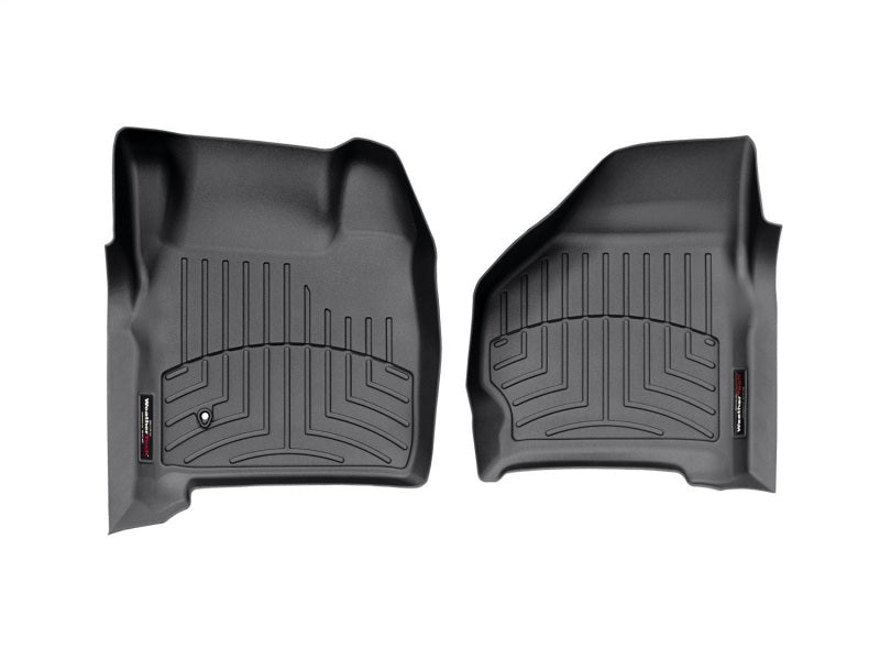WeatherTech 99-07 Ford F250 Super Duty Crew Front FloorLiner - Black