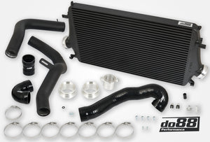 do88 10-11 SAAB NG 9-5 2.0T/Turbo4/Turbo4 BioPower BigPack Intercooler Kit w/Black Hoses