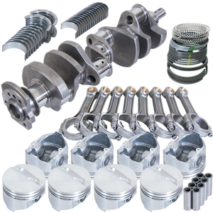 Eagle Chevy 350 3.750in Crank 5.700in I-Beam Rods -7cc Flat Top 4.040in Pistons Rotating Assembly