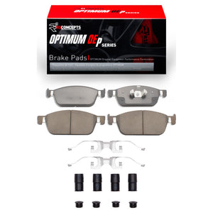 R1 13-23 Ford Focus Front Optimum OE Pads & Hardware Kit