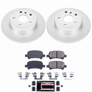 Power Stop 00-04 Toyota Avalon Rear Z23 Coated Brake Kit
