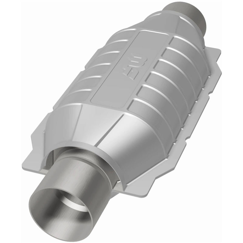 MagnaFlow Universal Catalytic Converter 2.5in ID Inlet/Outlet Center/Center Oval Rear