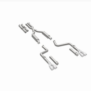 MagnaFlow 2017+ Dodge Challenger 409 SS Polished 3in Quad Tips Cat-Back Exhaust