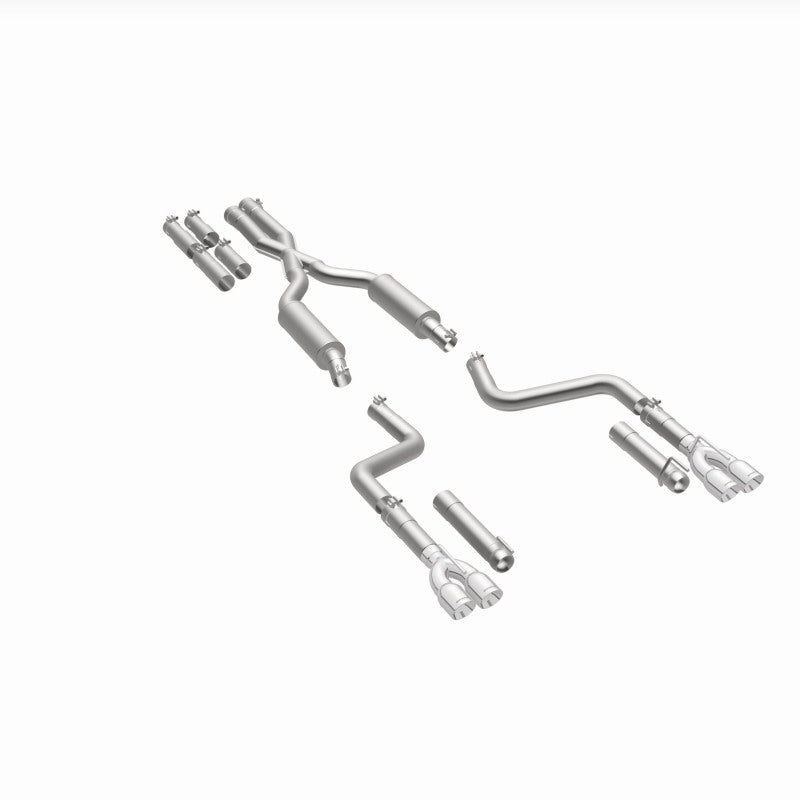 MagnaFlow 2017+ Dodge Challenger 409 SS Polished 3in Quad Tips Cat-Back Exhaust