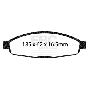 EBC 05-07 Chrysler Pacifica 3.5 Greenstuff Front Brake Pads