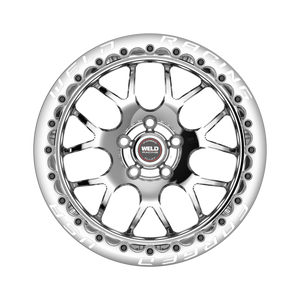 Weld S77 Beadlock 17x10.5/5x120/7.7 BS/3.18 HB-Polished Center-Polished Shell-Polished SBL Wheel