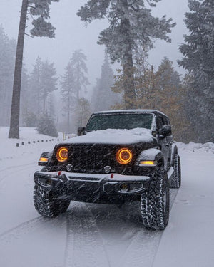 Oracle Jeep Wrangler JL/JT 7in. High Powered LED Headlights (Pair) - w/o Controller