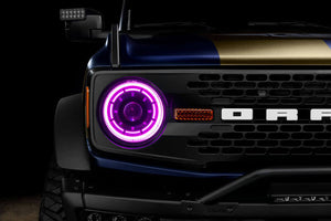 Oracle 2021+ Ford Bronco Oculus Bi-LED Projector Headlights - ColorSHIFT LED