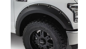 Husky Liners 15-17 Ford F-150 (Excl. Tech Pkg) Pocket Style Fender Flares 4pc - Black