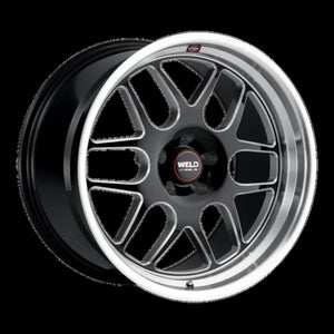 Weld Solana 20x9 / 5x120 BP / ET29 / 72.56mm Bore - Gloss Black MIL DIA Wheel