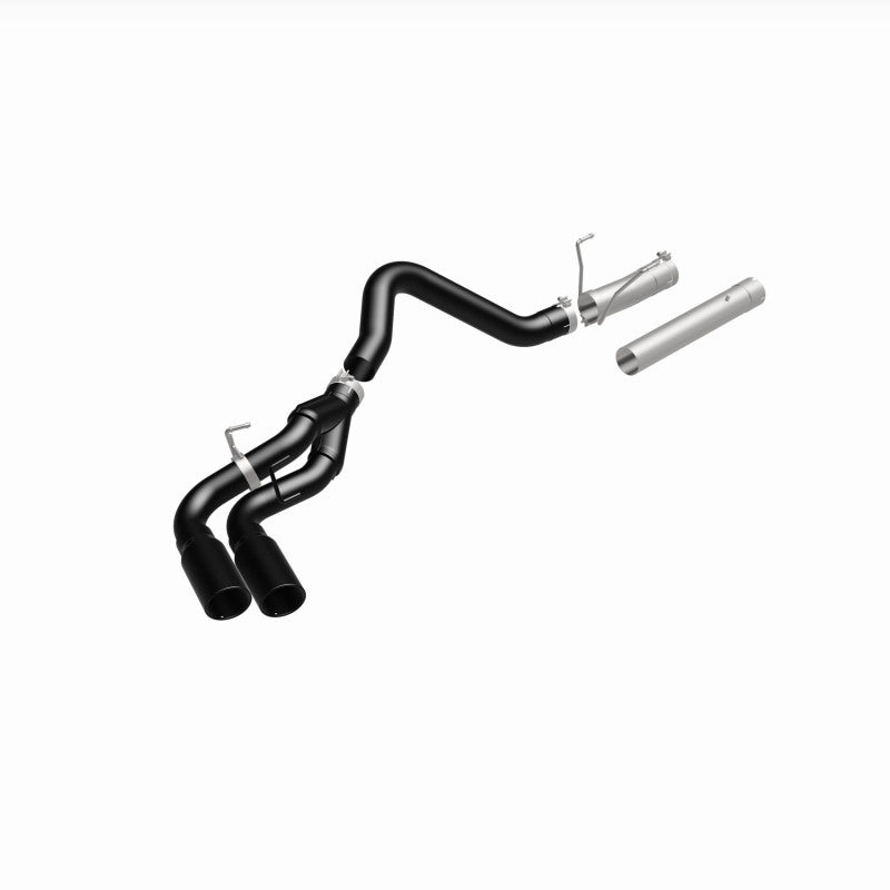 MagnaFlow 07-17 Dodge Ram 2500/3500 6.7L DPF-Back Black 4in Dual Single Passenger Side Rear Exit