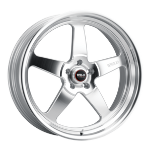 Weld Ventura Street 22x8.5 / 5x120.65 / 5 BS / 78.1 HB - Gloss Machined - Non-BL Wheel