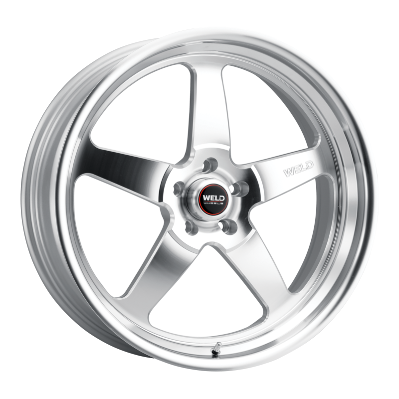 Weld Ventura Street 22x8.5 / 5x120.65 / 5 BS / 78.1 HB - Gloss Machined - Non-BL Wheel