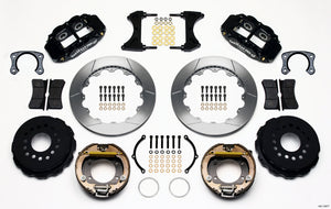 Wilwood Narrow Superlite 4R Rear P-Brk Kit 12.88in Big Ford New Style 2.50in Off Stag Mount