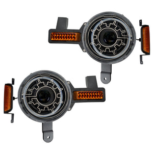 Oracle 2021+ Ford Bronco Oculus Bi-LED Projector Headlights w/ Heated Lenses