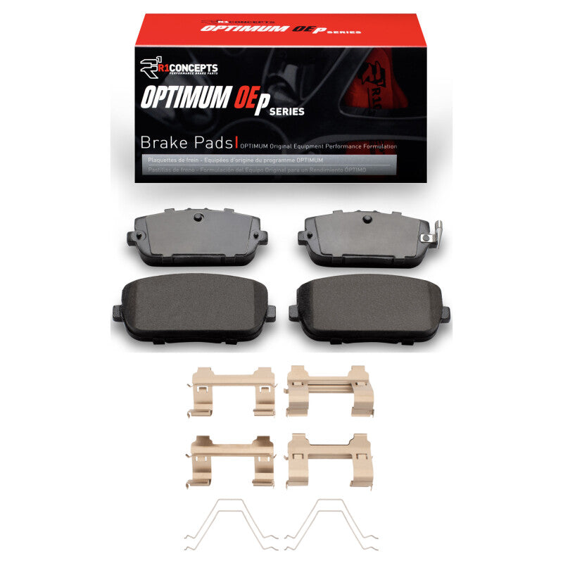 R1 06-25 Fiat 124 Spider Rear Optimum OE Pads & Hardware Kit