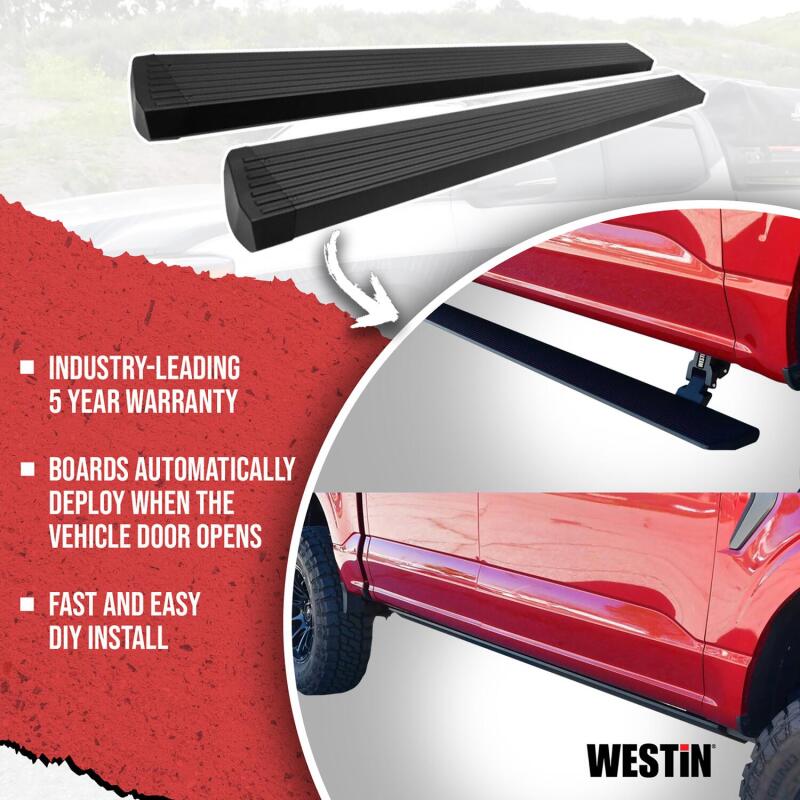 Westin 21-26 Ford Bronco 4dr (Excl. Bronco Sport) Pro-e Running Boards - Tex. Blk
