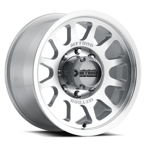 Method MR703 Bead Grip 20x9 12mm Offset 8x170 130.81mm CB - Machined Clear Coat