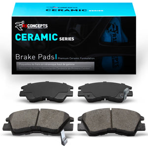 R1 86-08 Mitsubishi Mighty Max Pickup Front Ceramic Brake Pads