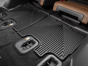 WeatherTech 24-26 Lexus GX/Toyota Land Cruiser Rear All-Weather Floor Mats - Black