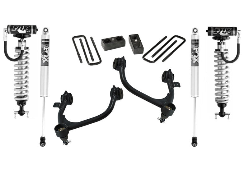 Superlift 19-22 GM Sierra 1500 (Excl AT4 & Trail Boss) 3in Lift Kit w/ Fox Front Coil & 2.0