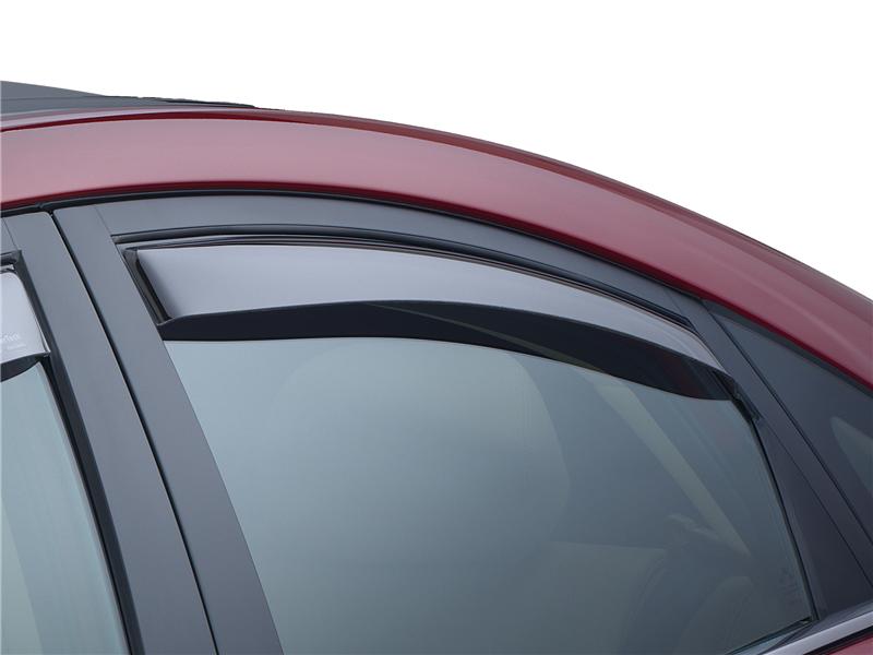 WeatherTech 09+ Dodge Ram 1500 Front and Rear Side Window Deflectors - Dark Smoke