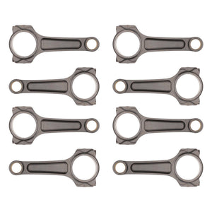 Manley SBC .025in Longer LS/LT1 6.125in Pro Series I Beam Conn Rod 7/16in ARP 2000 - Set of 8