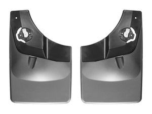 WeatherTech 2015 Ford F-150 w/ Fender Lip Molding No Drill Rear Mudflaps